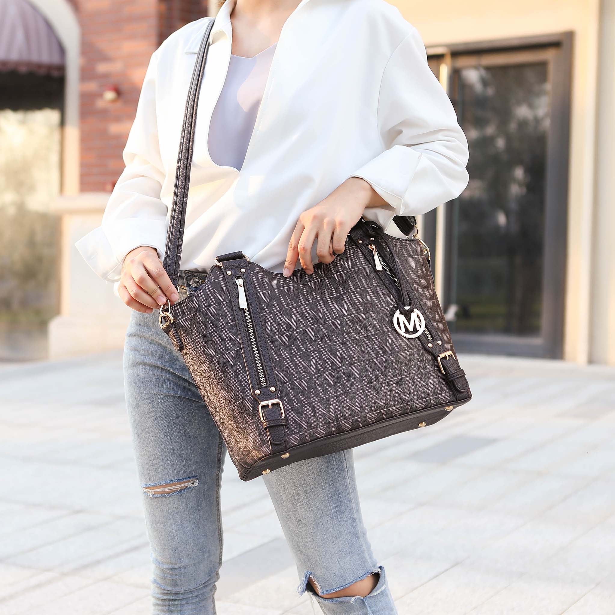 MKF Collection by Mia K. - Thania Signature Tote Bag