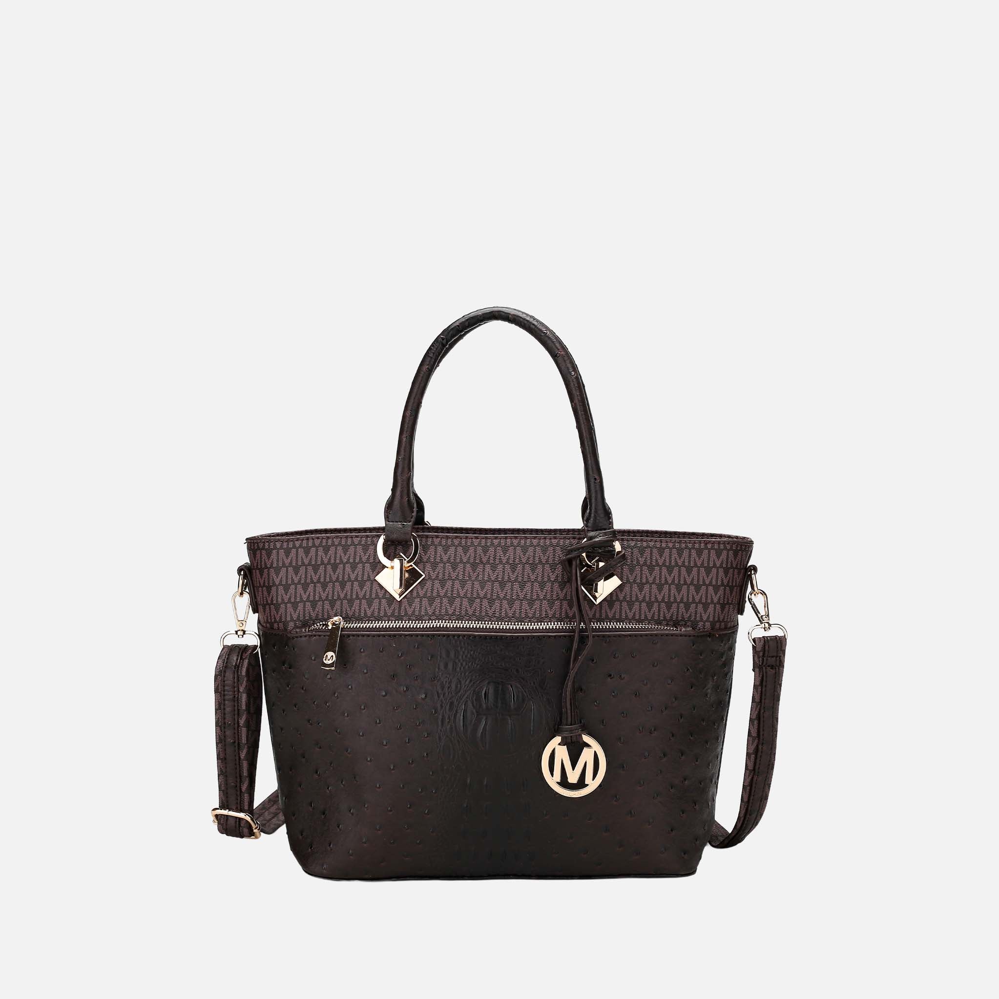 MKF Collection by Mia K. - Grace Signature Tote Bag