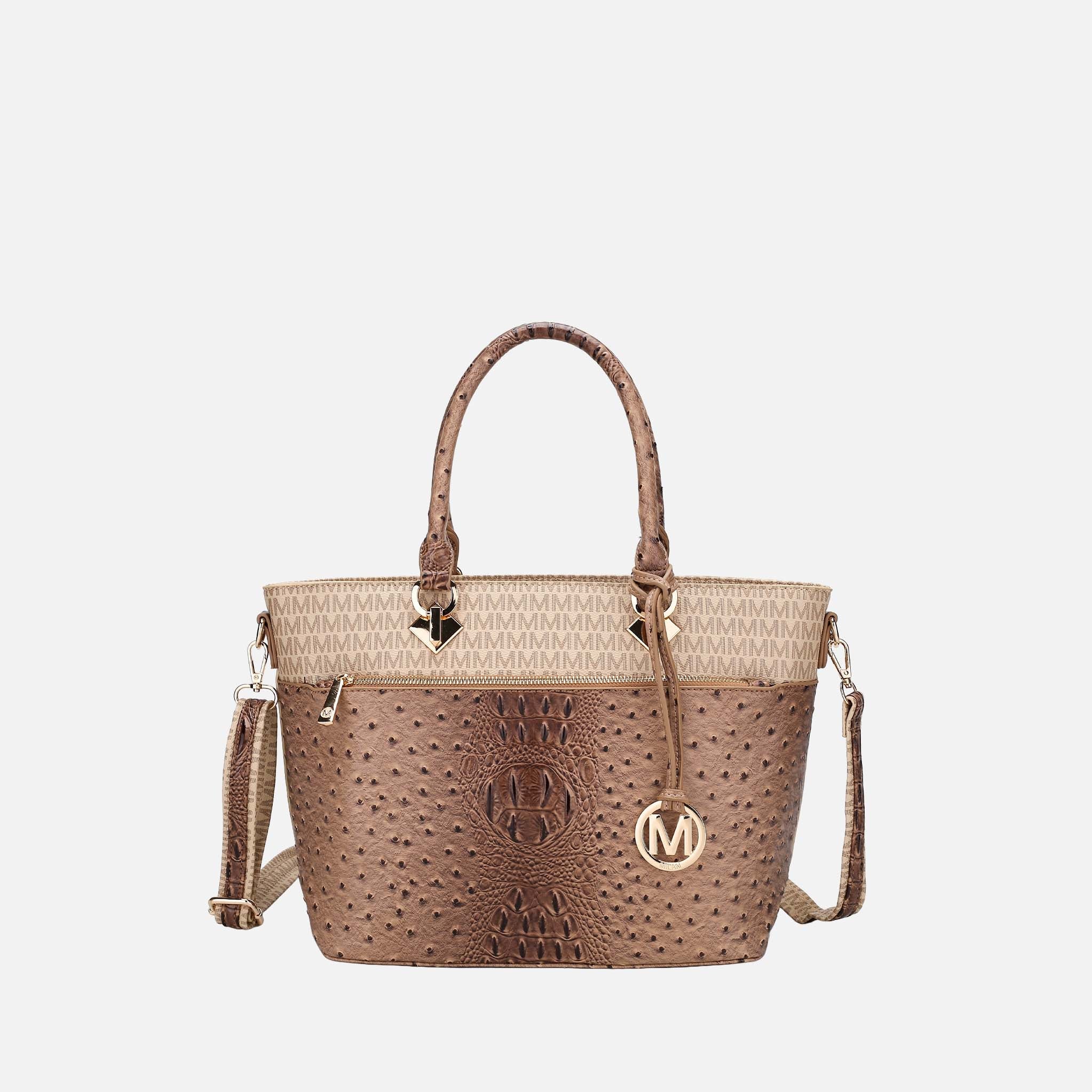 MKF Collection by Mia K. - Grace Signature Tote Bag