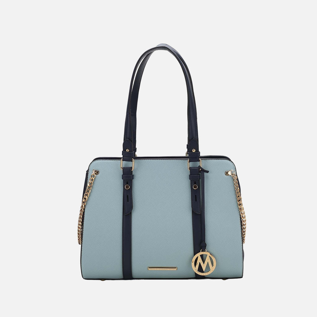 Amy Color-Block Shoulder Bag