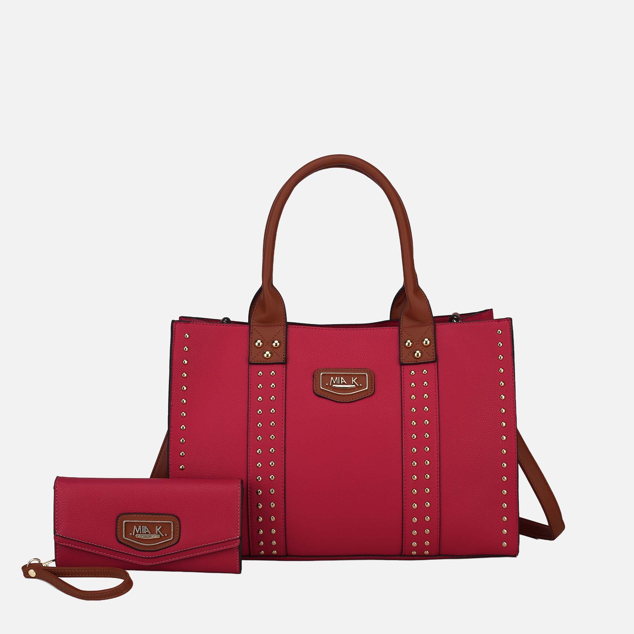 MKF Collection by Mia K. - Davina Tote Bag and Wallet Set
