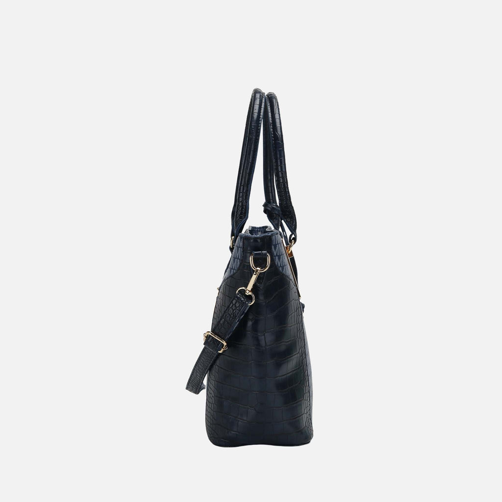 MKF Collection by Mia K. - Shonda Signature Tote Bag and Set