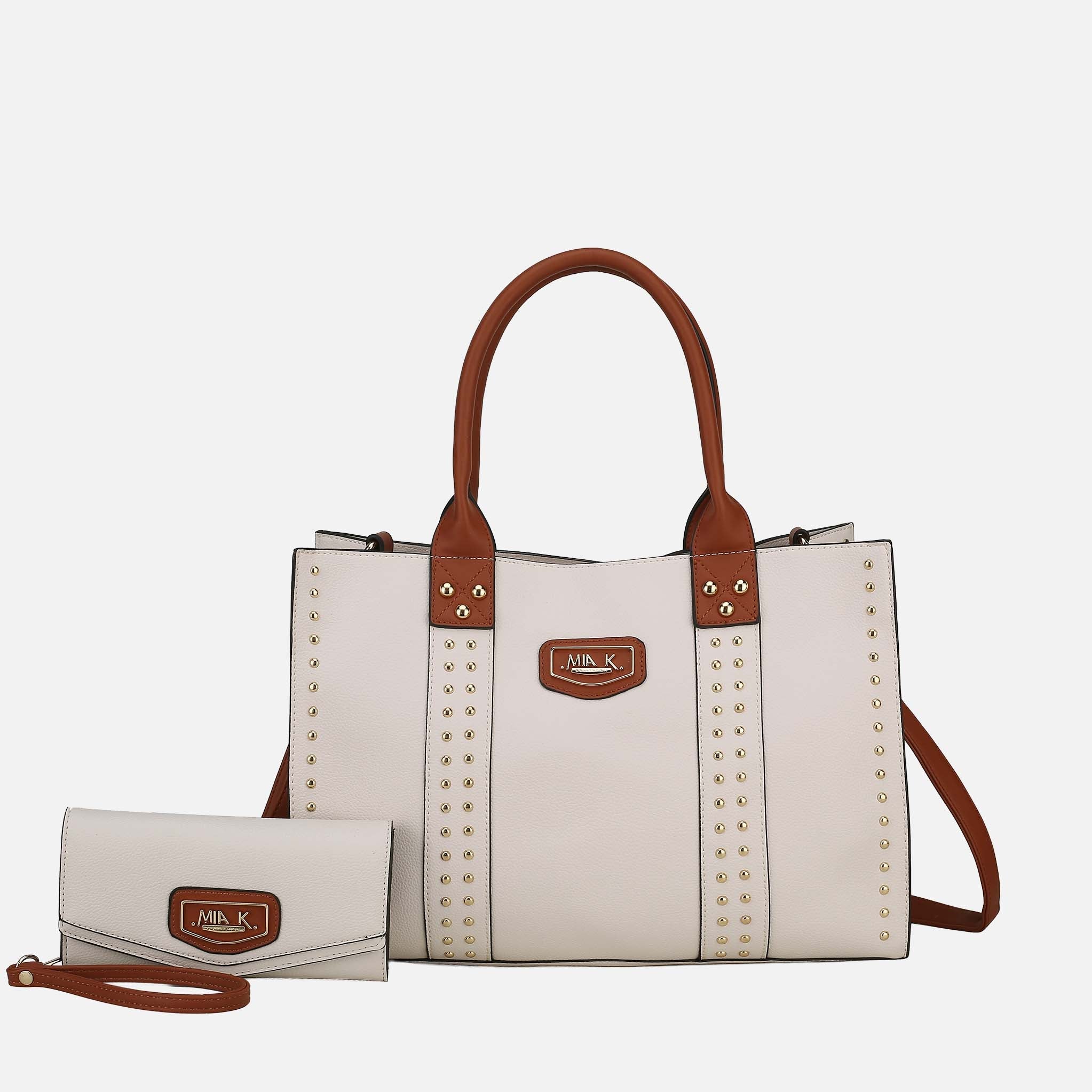 MKF Collection by Mia K. - Davina Tote Bag and Wallet Set