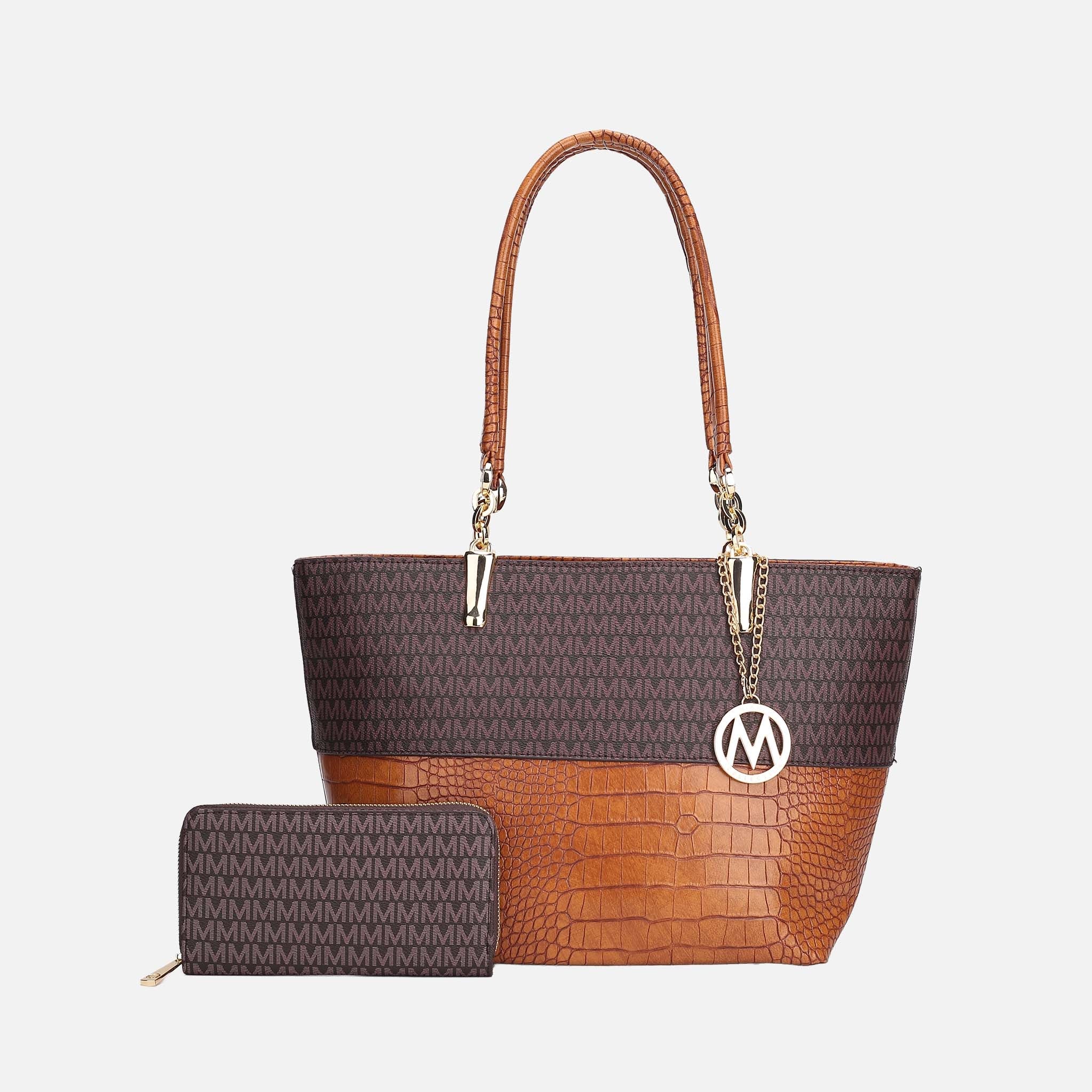 MKF Collection by Mia K. - Sasha Signature Tote Bag