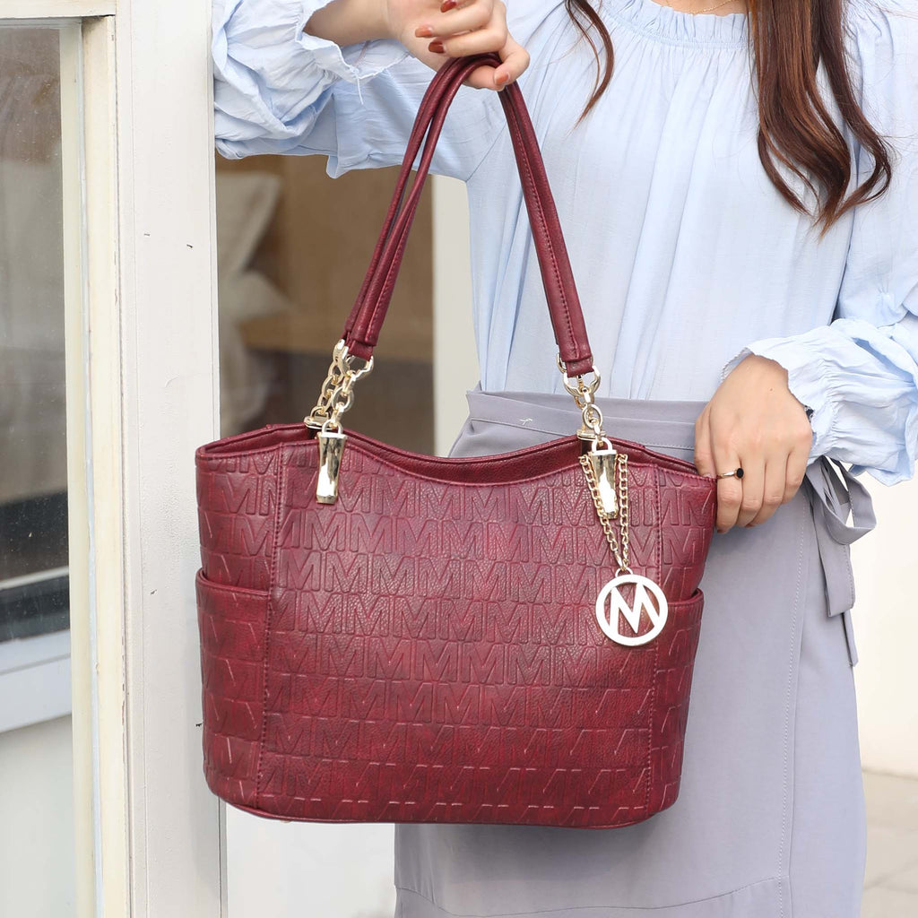 Allison Signature Tote Bag and Wallet Set