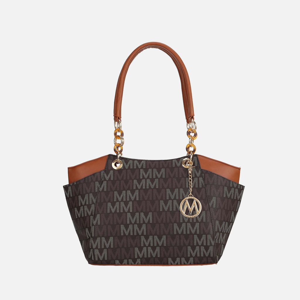 MKF Collection by Mia K. - Cameron Signature Tote Bag