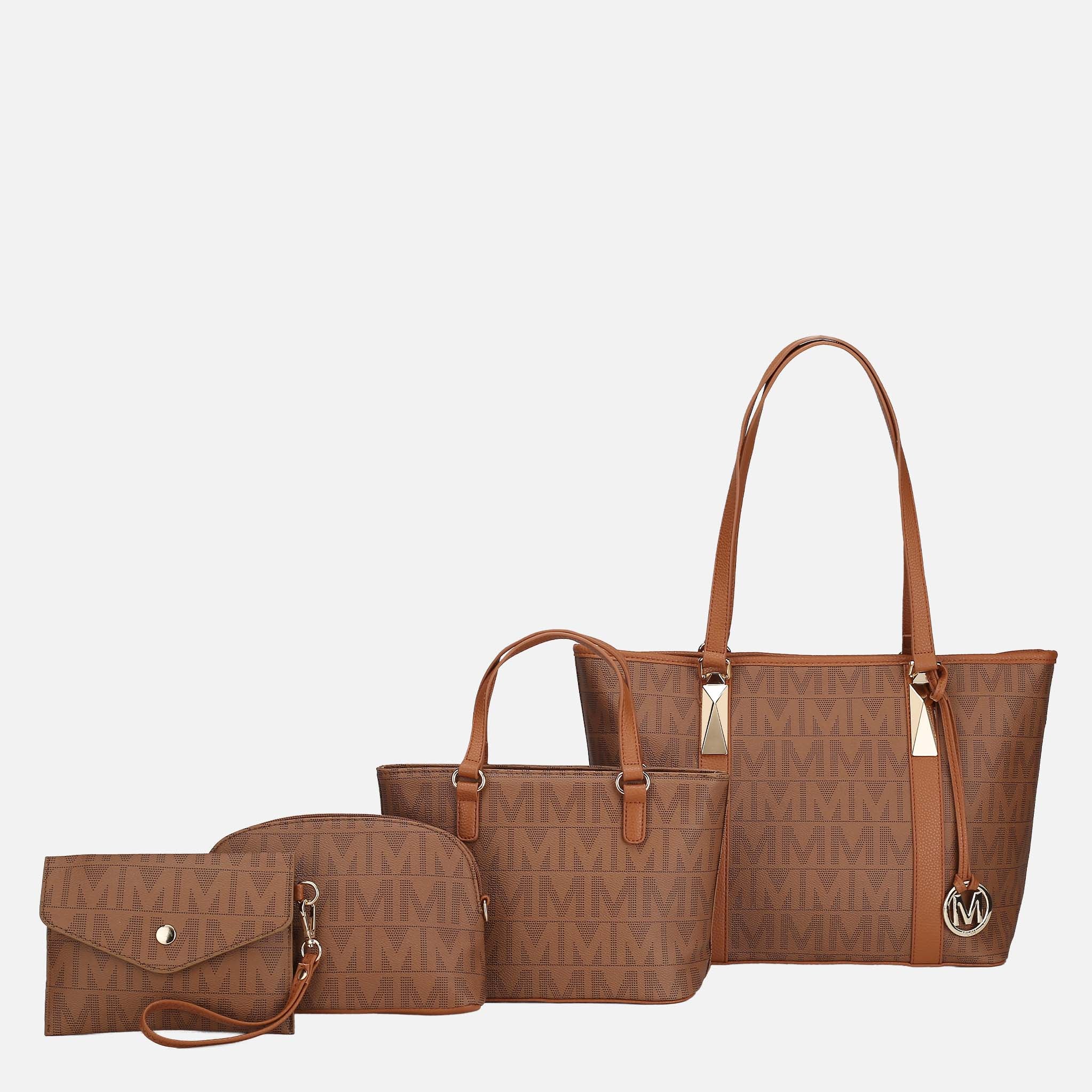 MKF Collection by Mia K. - Marimar Signature Tote Bag and Set