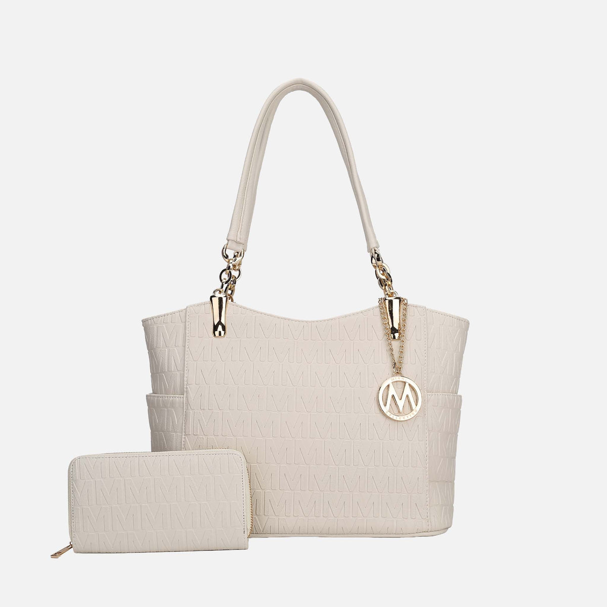 Allison Signature Tote Bag and Wallet Set