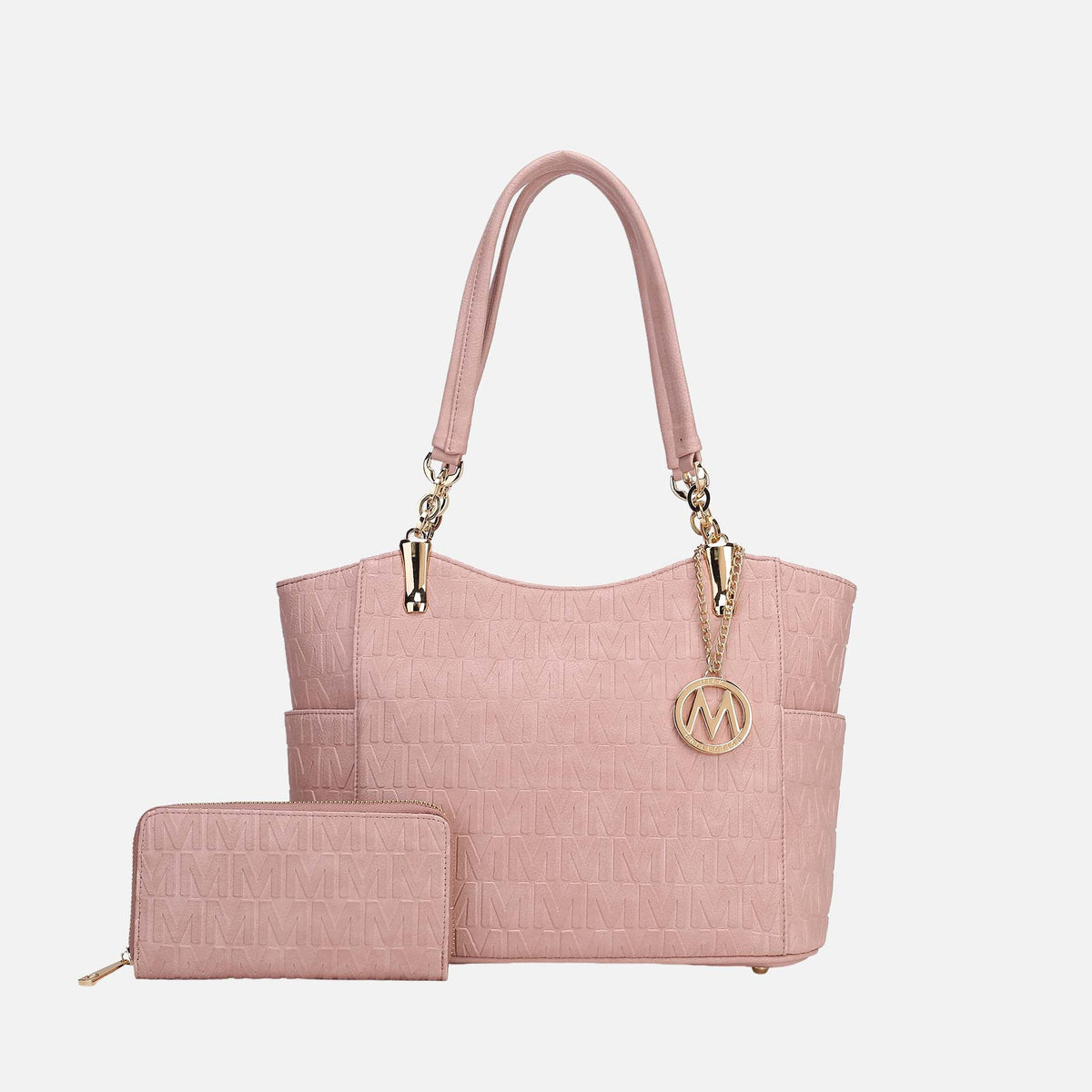 Allison Signature Tote Bag and Wallet Set