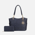 Allison Signature Tote Bag and Wallet Set