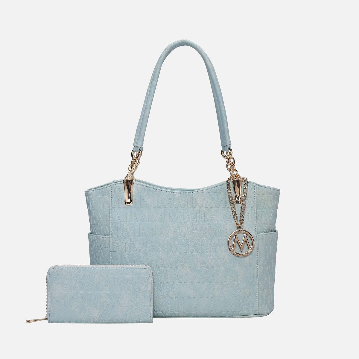 Allison Signature Tote Bag and Wallet Set