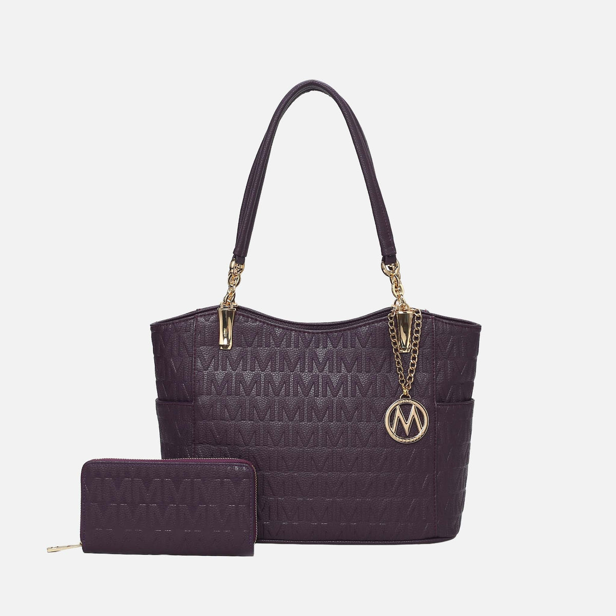 Allison Signature Tote Bag and Wallet Set