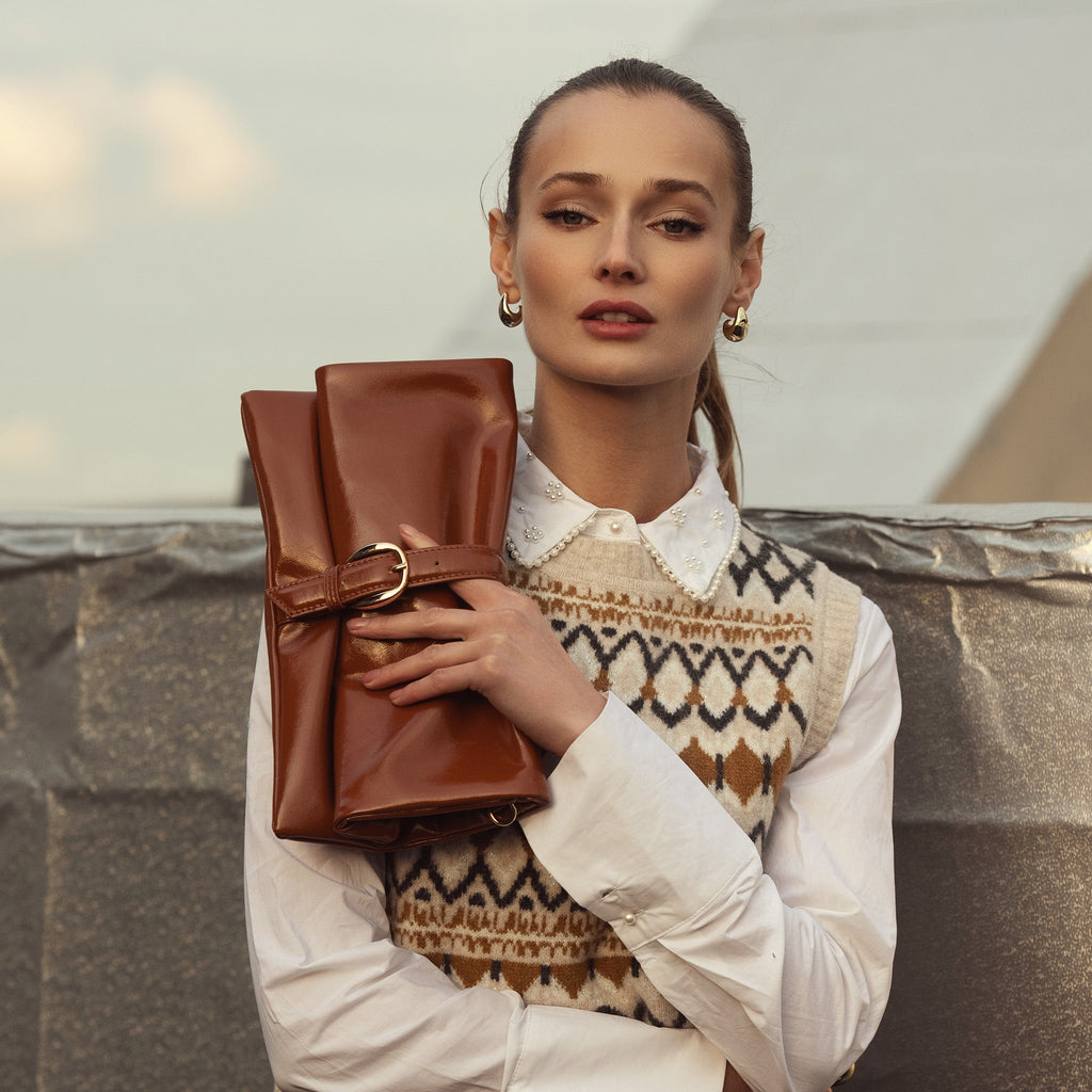 MKF Collection by Mia K. - Koumei Clutch Bag