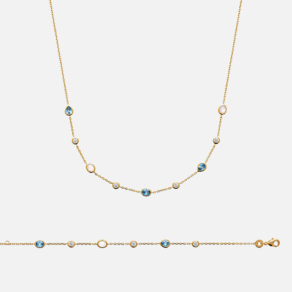 MKF Collection by Mia K. - Marina Bezel Station Set
