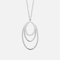 MKF Collection by Mia K. - Oriana Tiered Nest Pendant