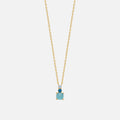 MKF Collection by Mia K. - Azure Drift Pendant