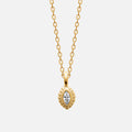 MKF Collection by Mia K. - Solstice Marquise Pendant