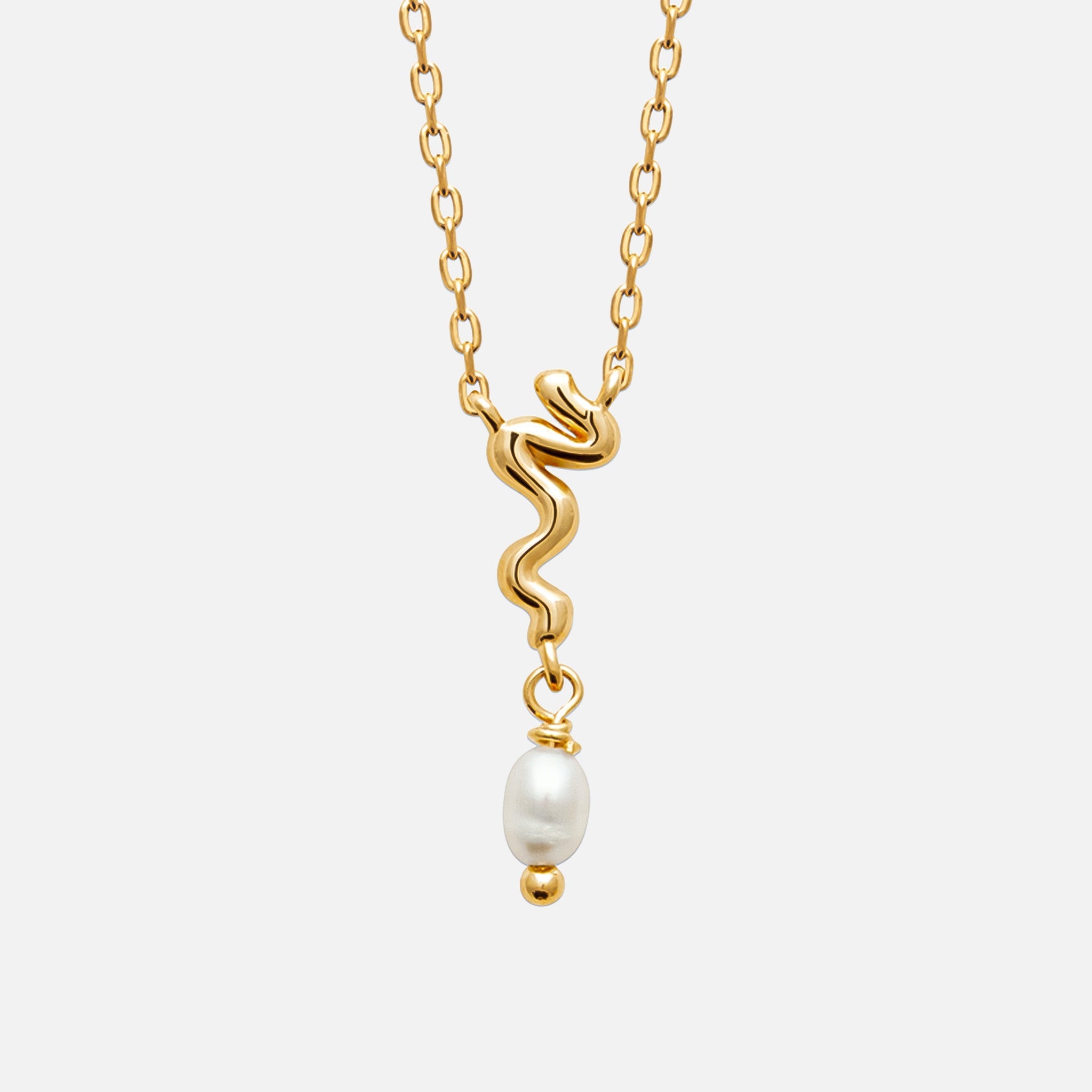 MKF Collection by Mia K. - Currents & Coast Pearl Necklace