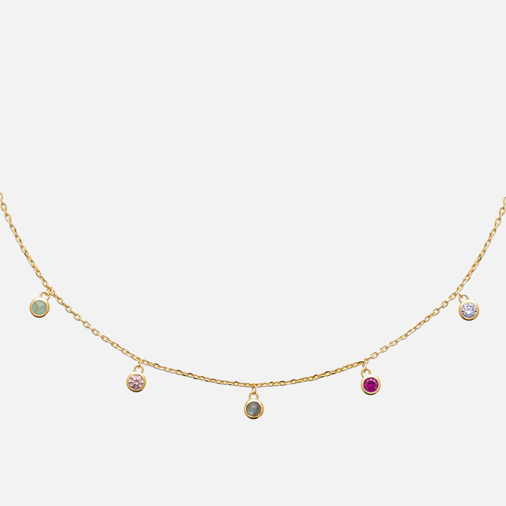 MKF Collection by Mia K. - Juno Pastel Bloom Choker