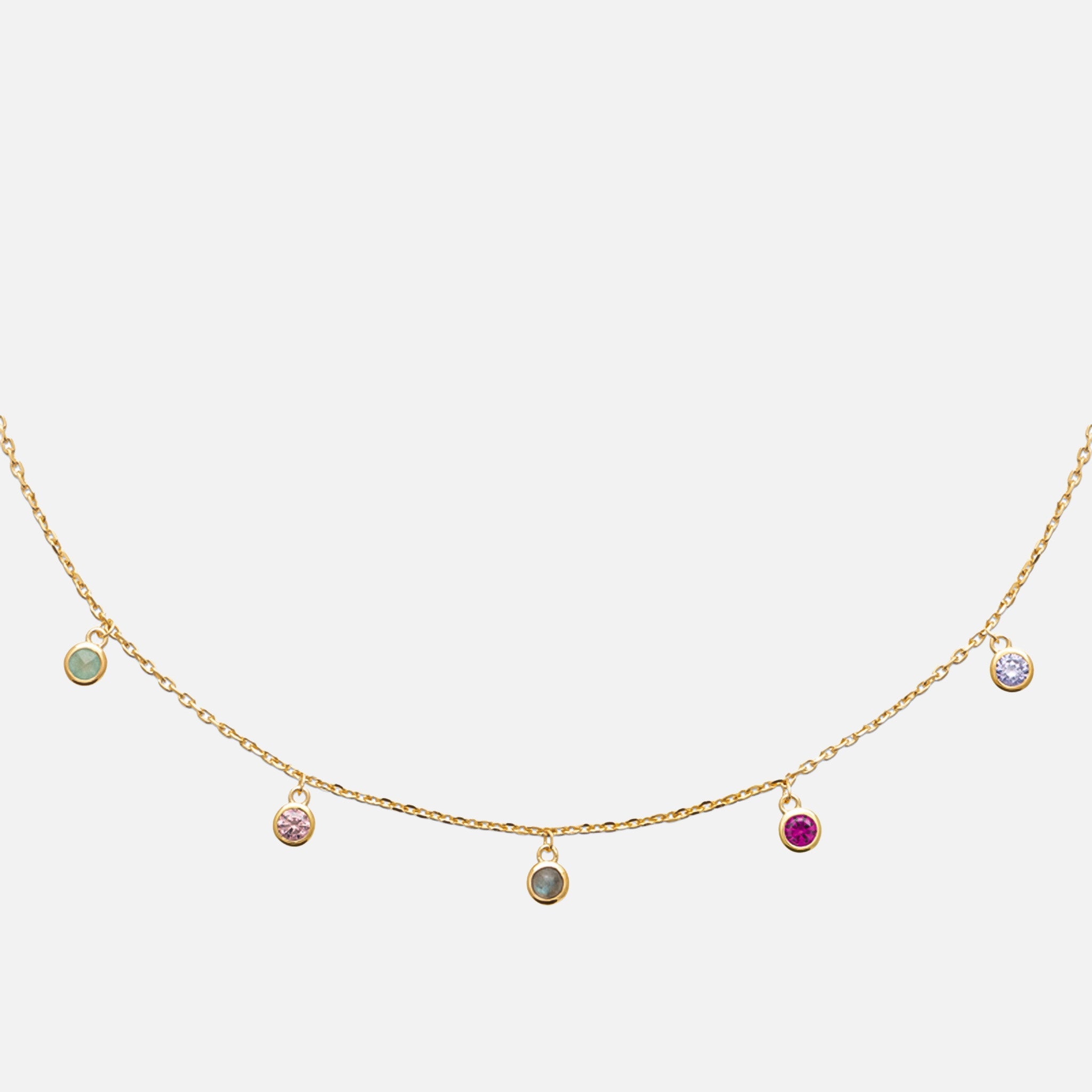 MKF Collection by Mia K. - Juno Pastel Bloom Choker