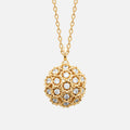 MKF Collection by Mia K. - Stellar Gilded Orb Pendant