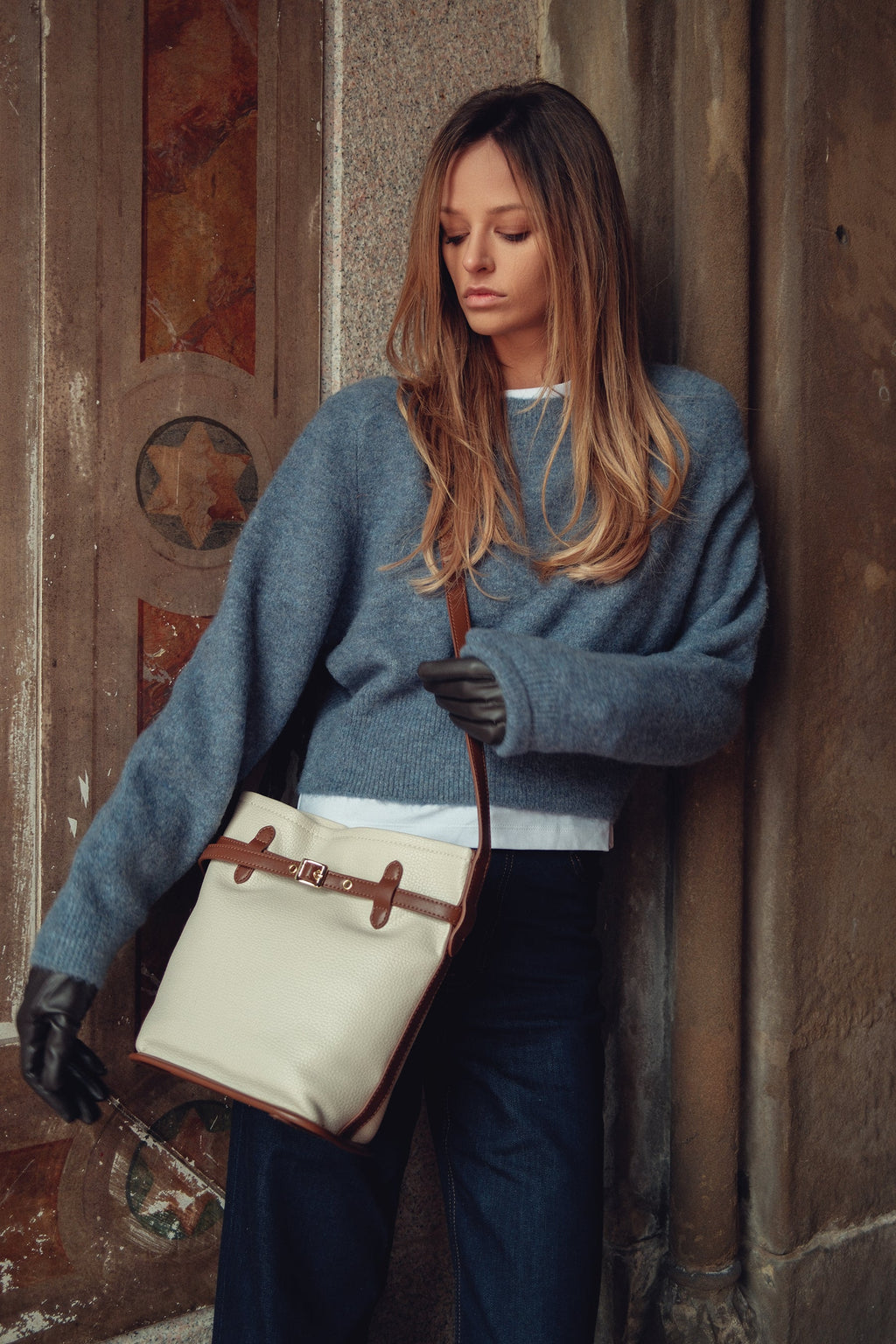 MKF Collection by Mia K. - Odette Bucket Bag with Wallet