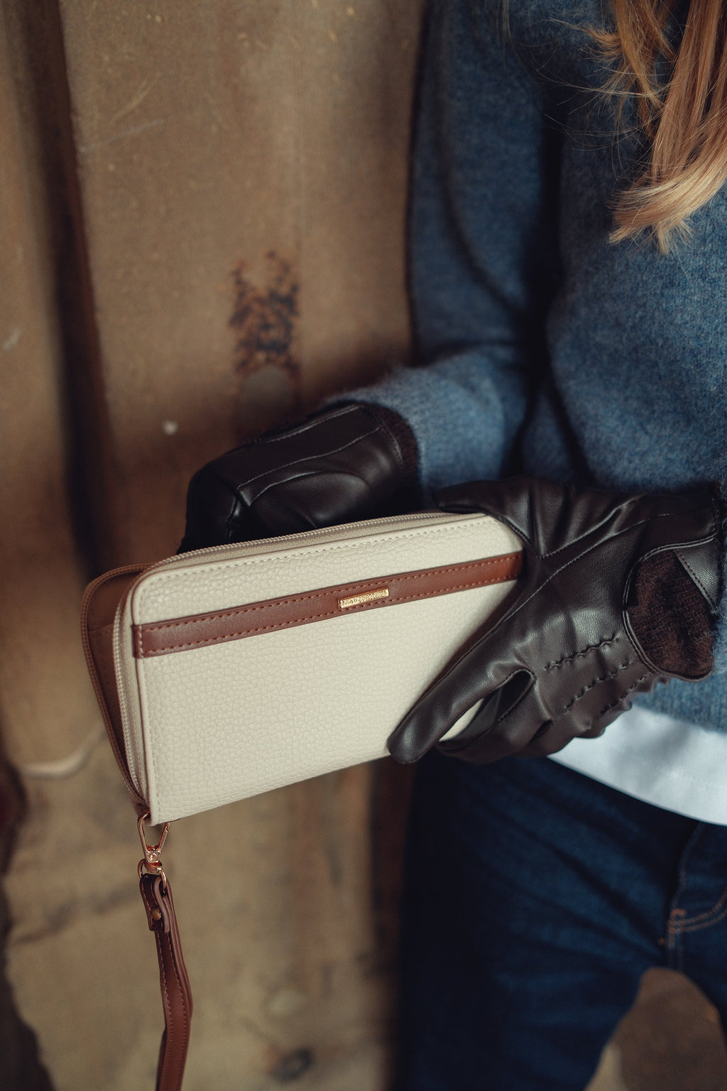 MKF Collection by Mia K. - Odette Bucket Bag with Wallet