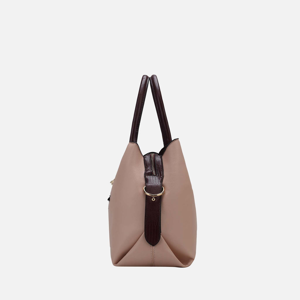Edith Vegan Leather Women Tote Bag With wallet