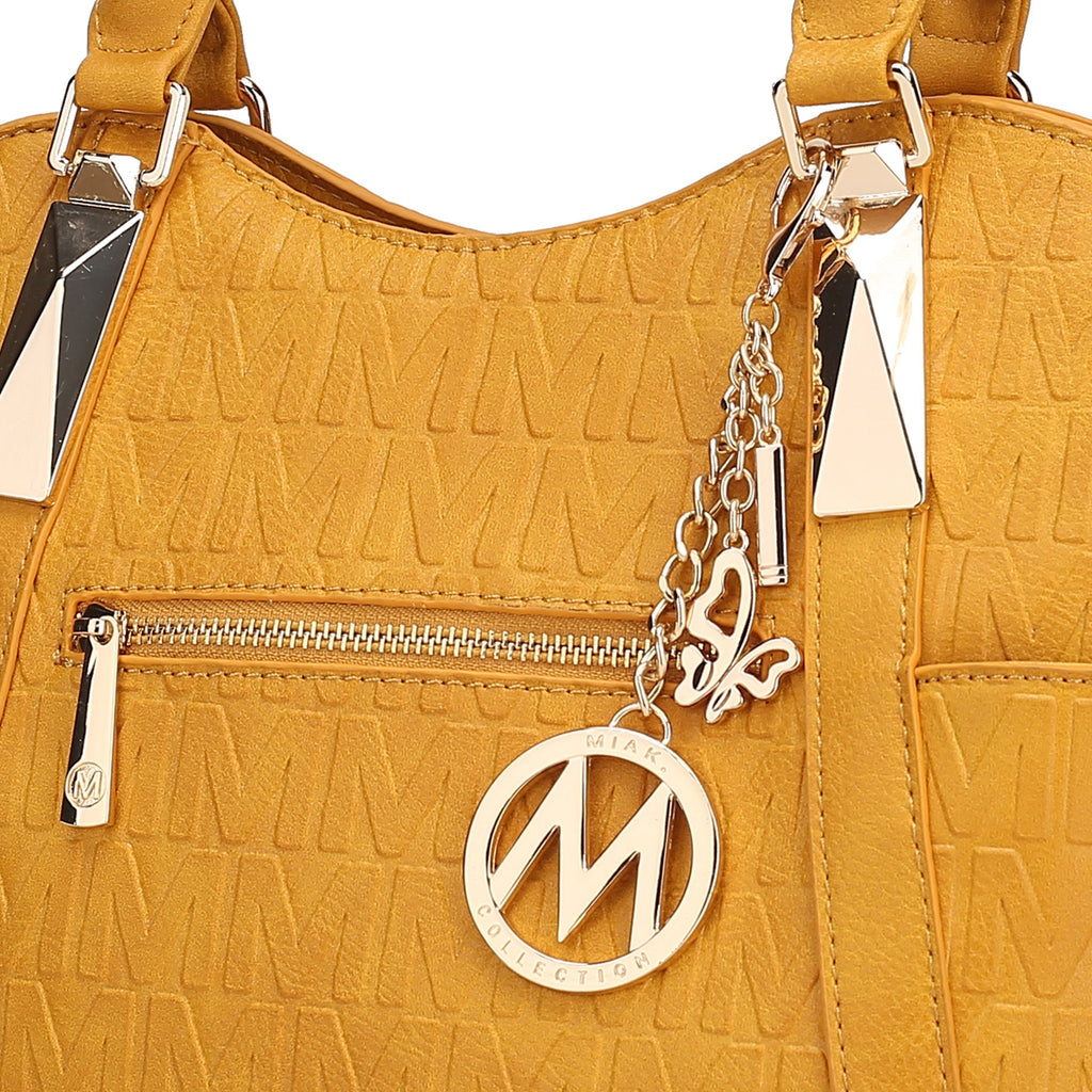 MKF Collection by Mia K. - Lucy Signature Tote Bag