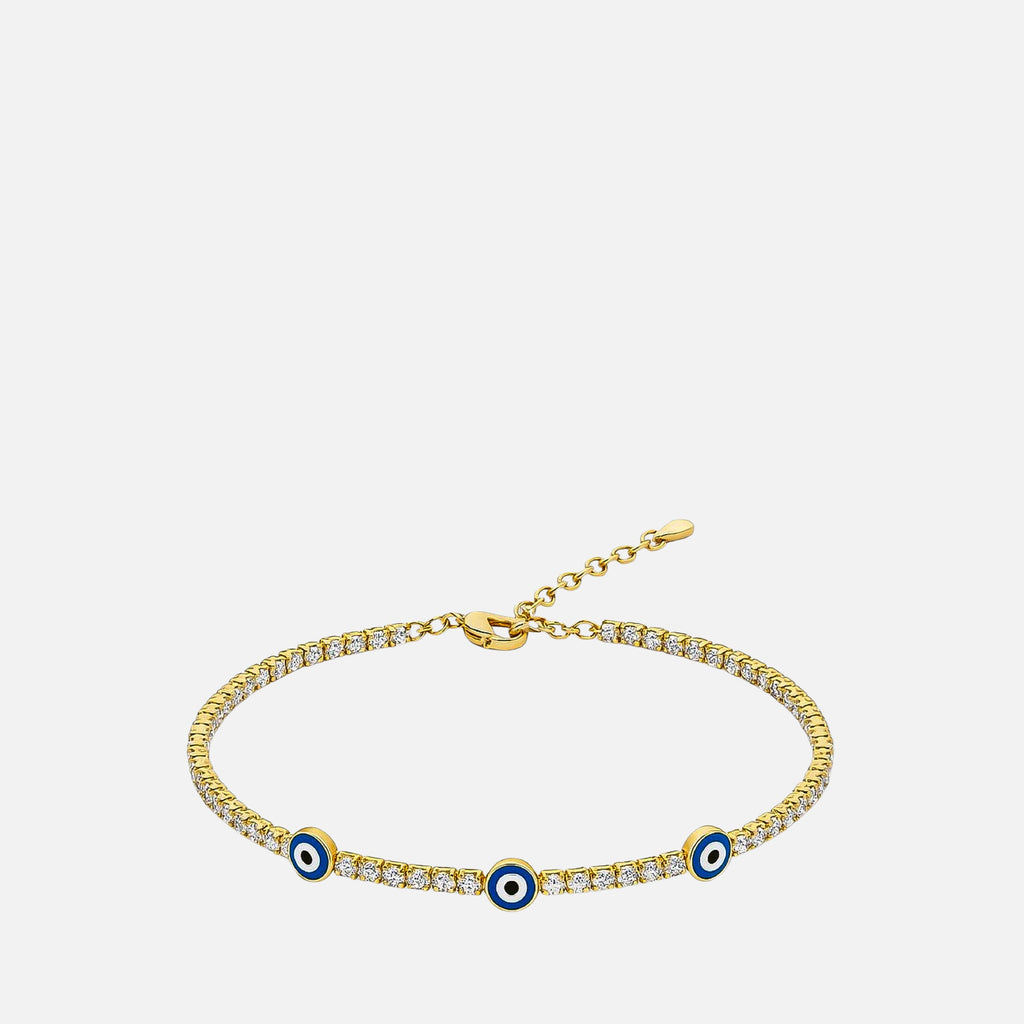 MKF Collection by Mia K. - Lane Pavé Bracelet