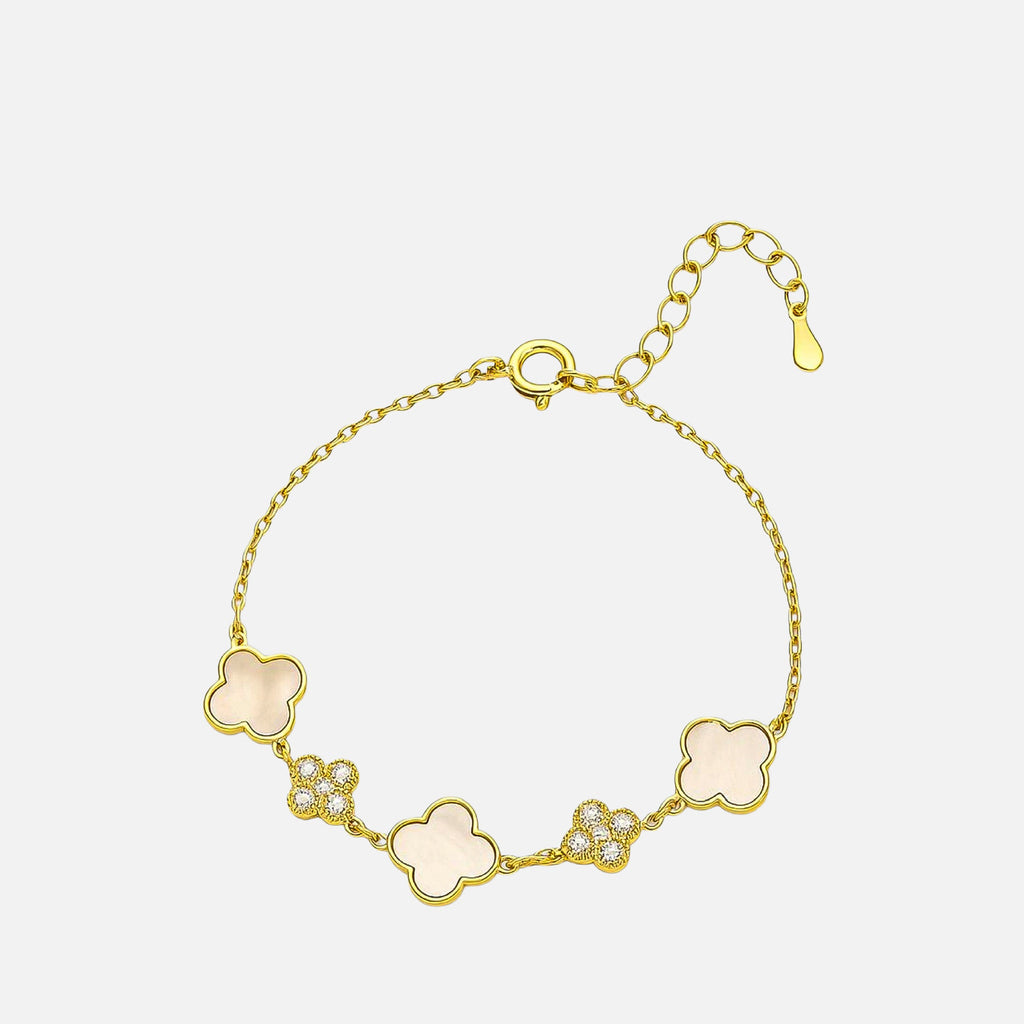 MKF Collection by Mia K. - Rowan Cluster Bracelet