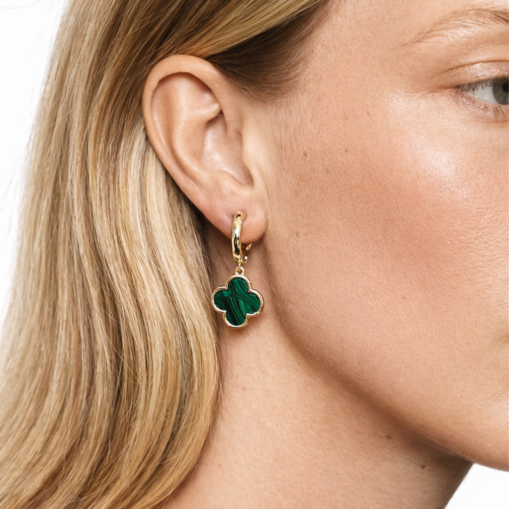 Clover Drop Earrings
