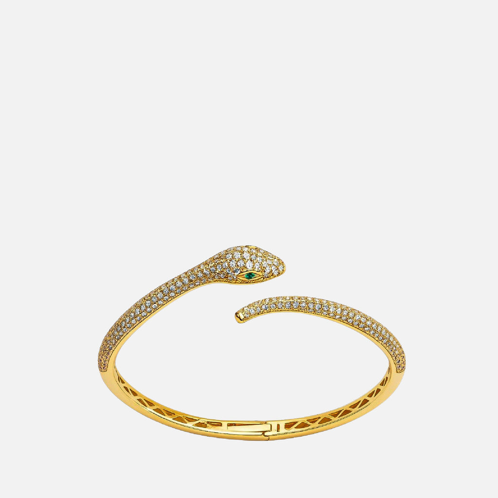 MKF Collection by Mia K. - Serpent Bangle