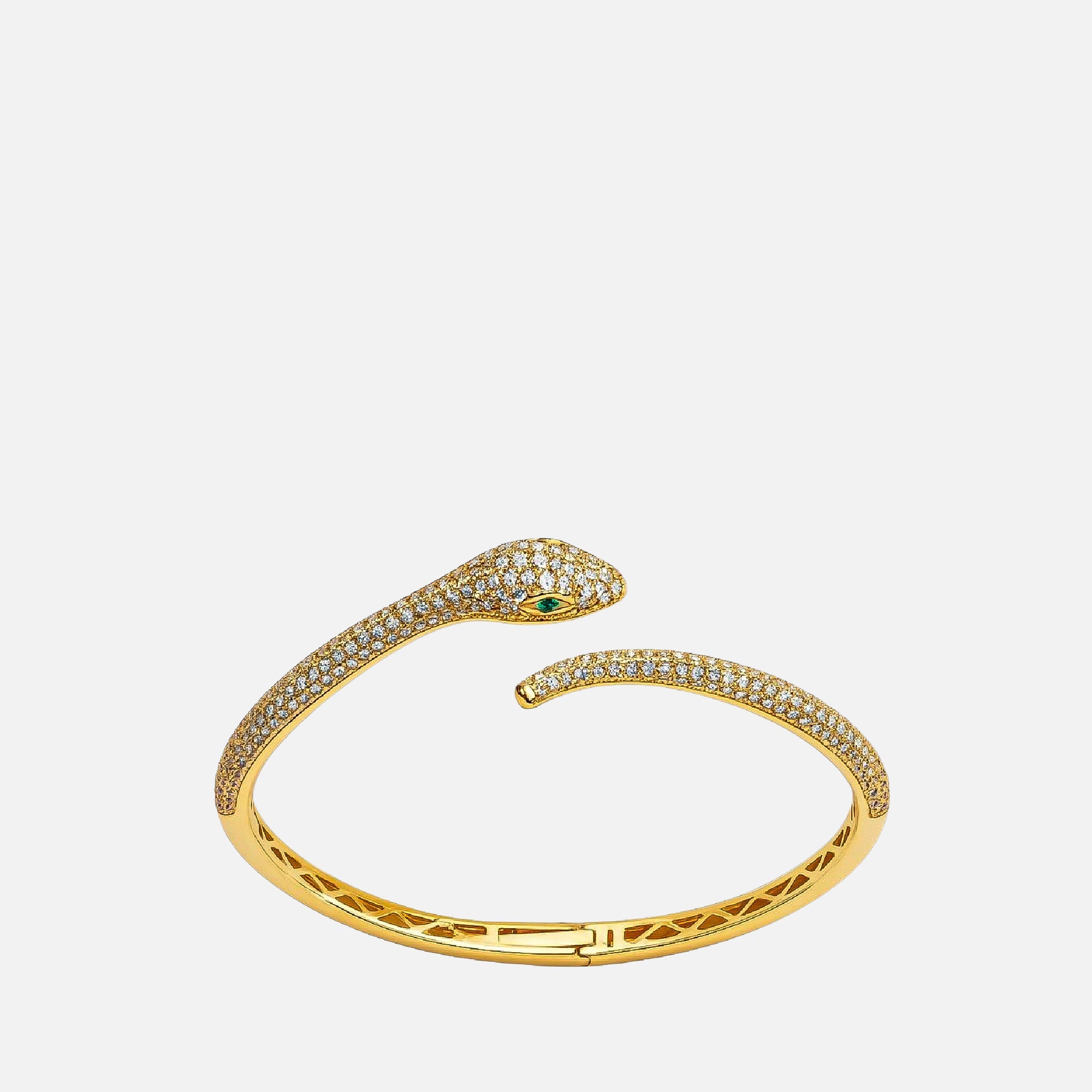 MKF Collection by Mia K. - Serpent Bangle
