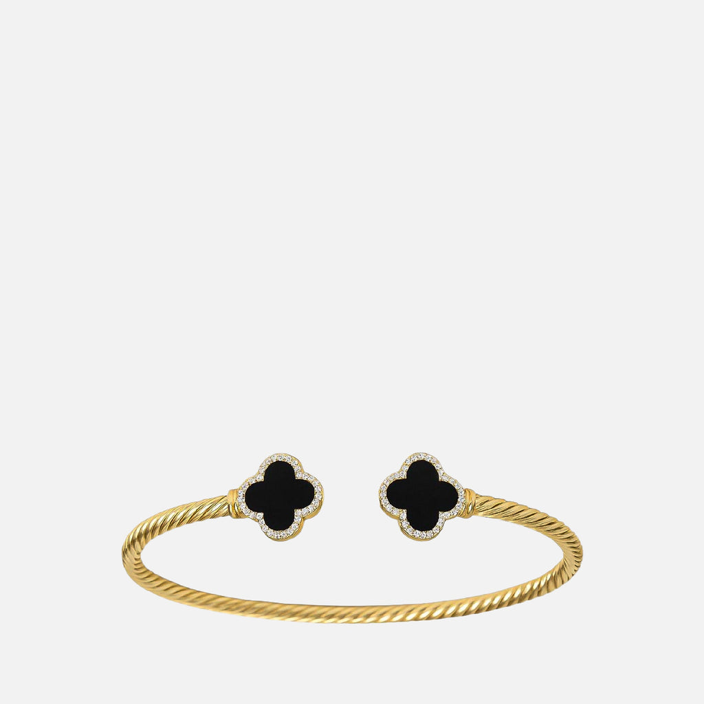 MKF Collection by Mia K. - Onyx Cuff