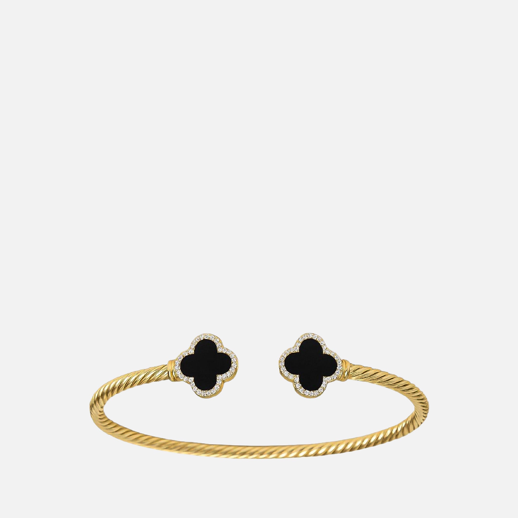 MKF Collection by Mia K. - Onyx Cuff