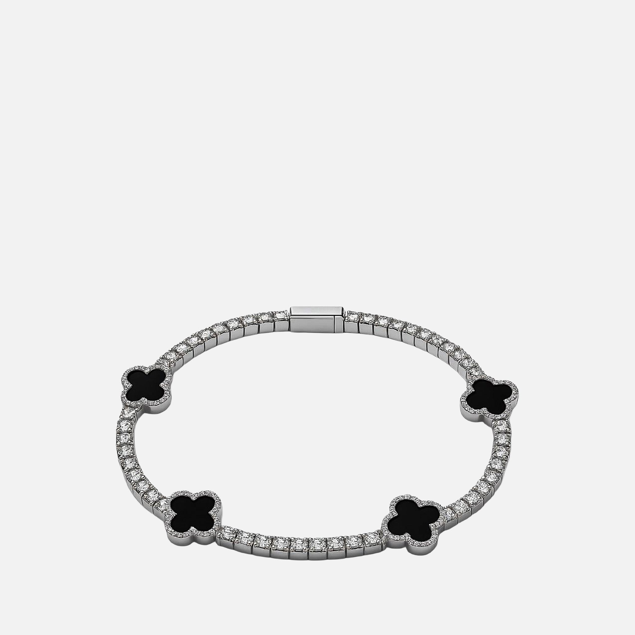 MKF Collection by Mia K. - Rome Pavé Bracelet