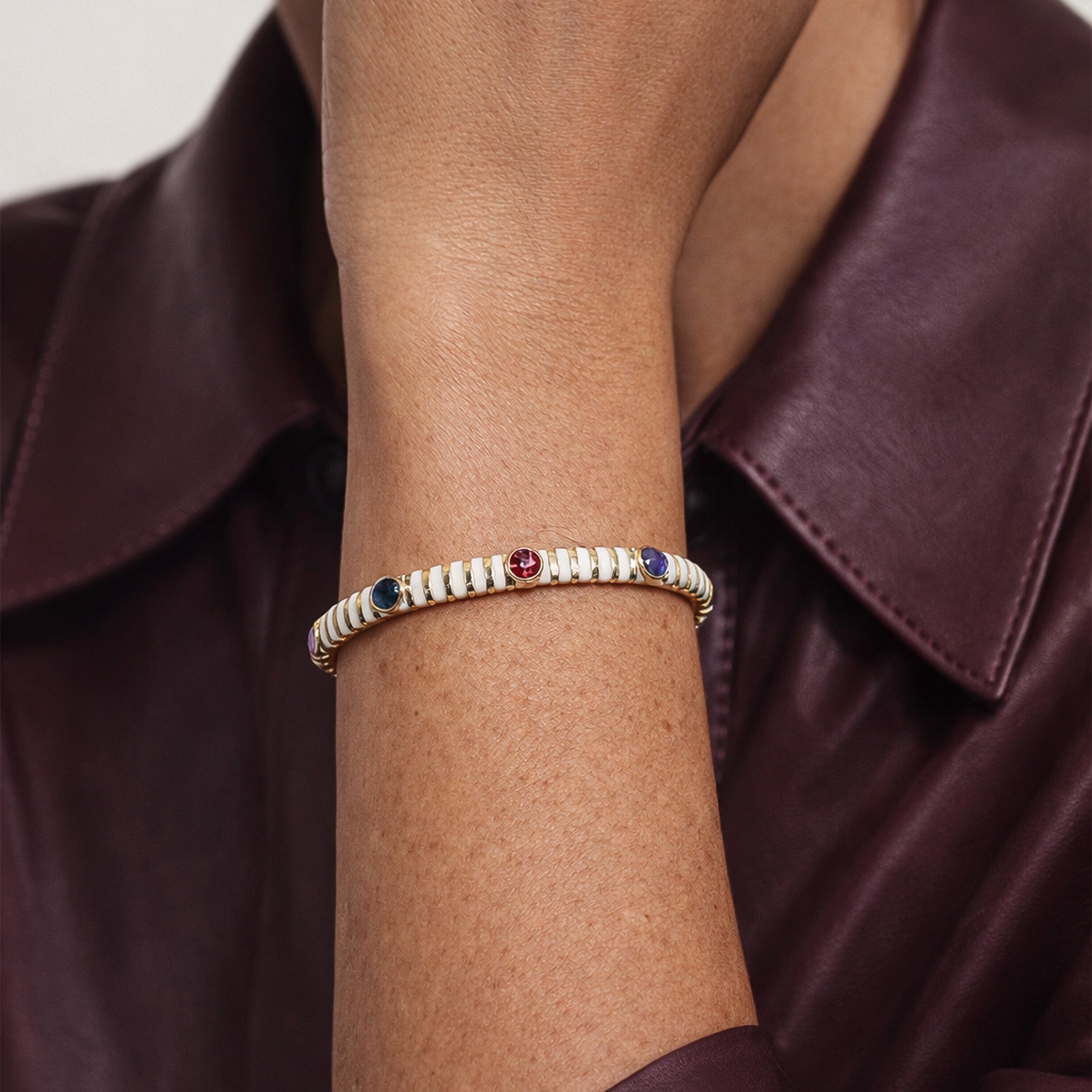 MKF Collection by Mia K. - Prism Bangle