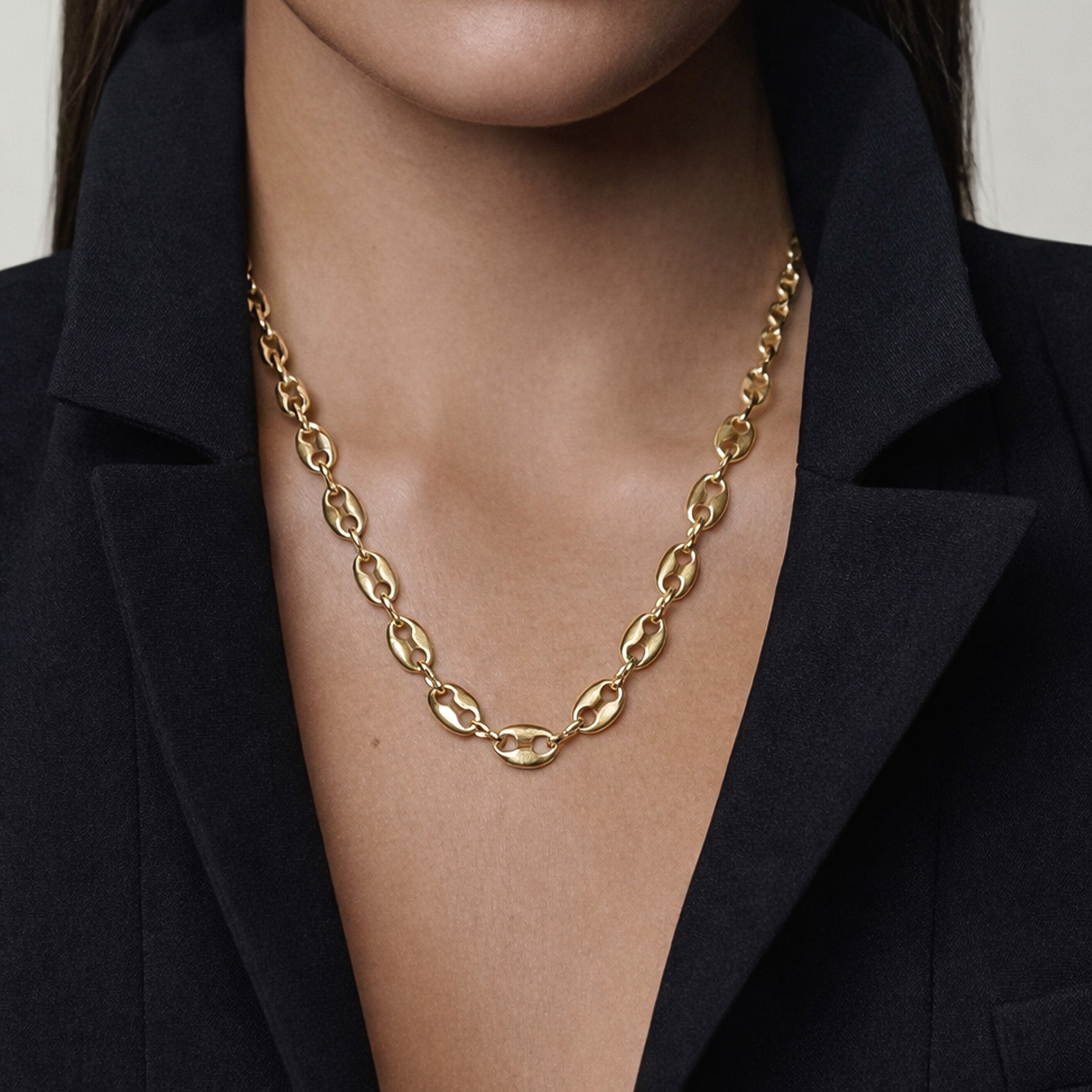 MKF Collection by Mia K. - Orbit Chain Necklace