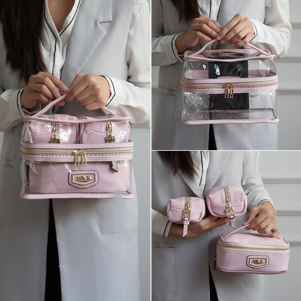 MKF Collection by Mia K. - Emma Cosmetic Case and Set