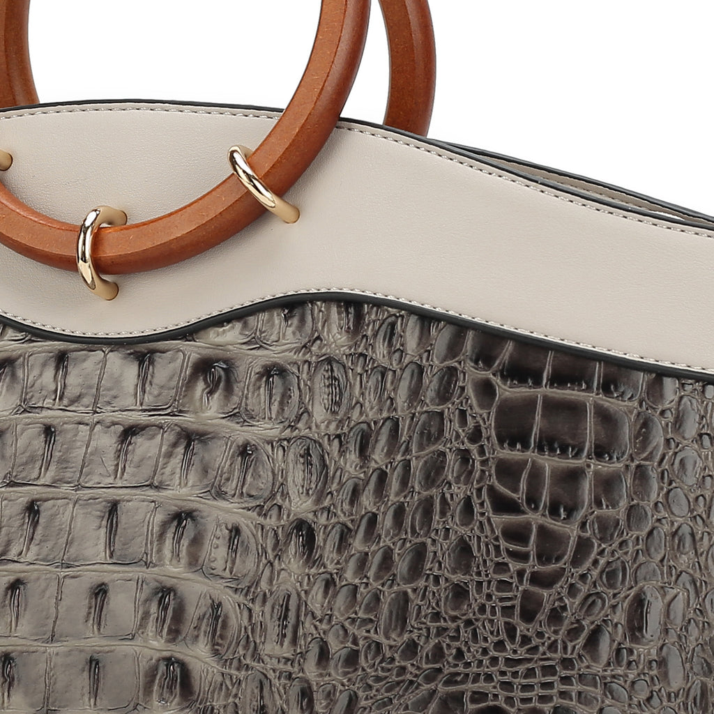 MKF Collection by Mia K. - Phoebe Tote Bag and Wallet Set