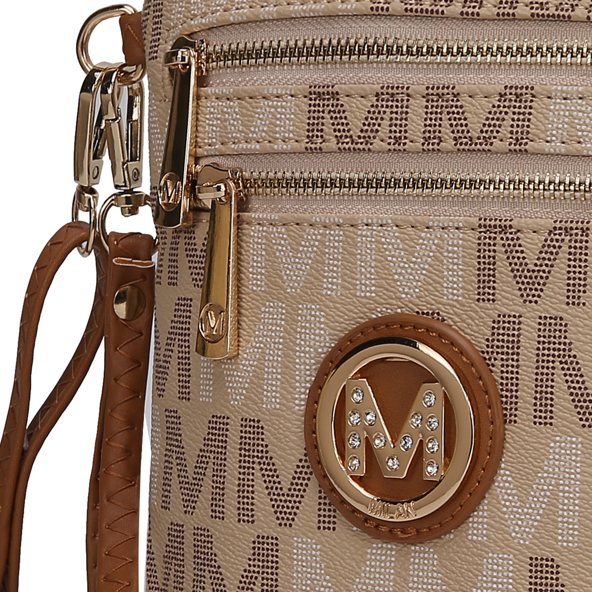 MKF Collection by Mia K. - Gaia Milan Signature Crossbody Bag