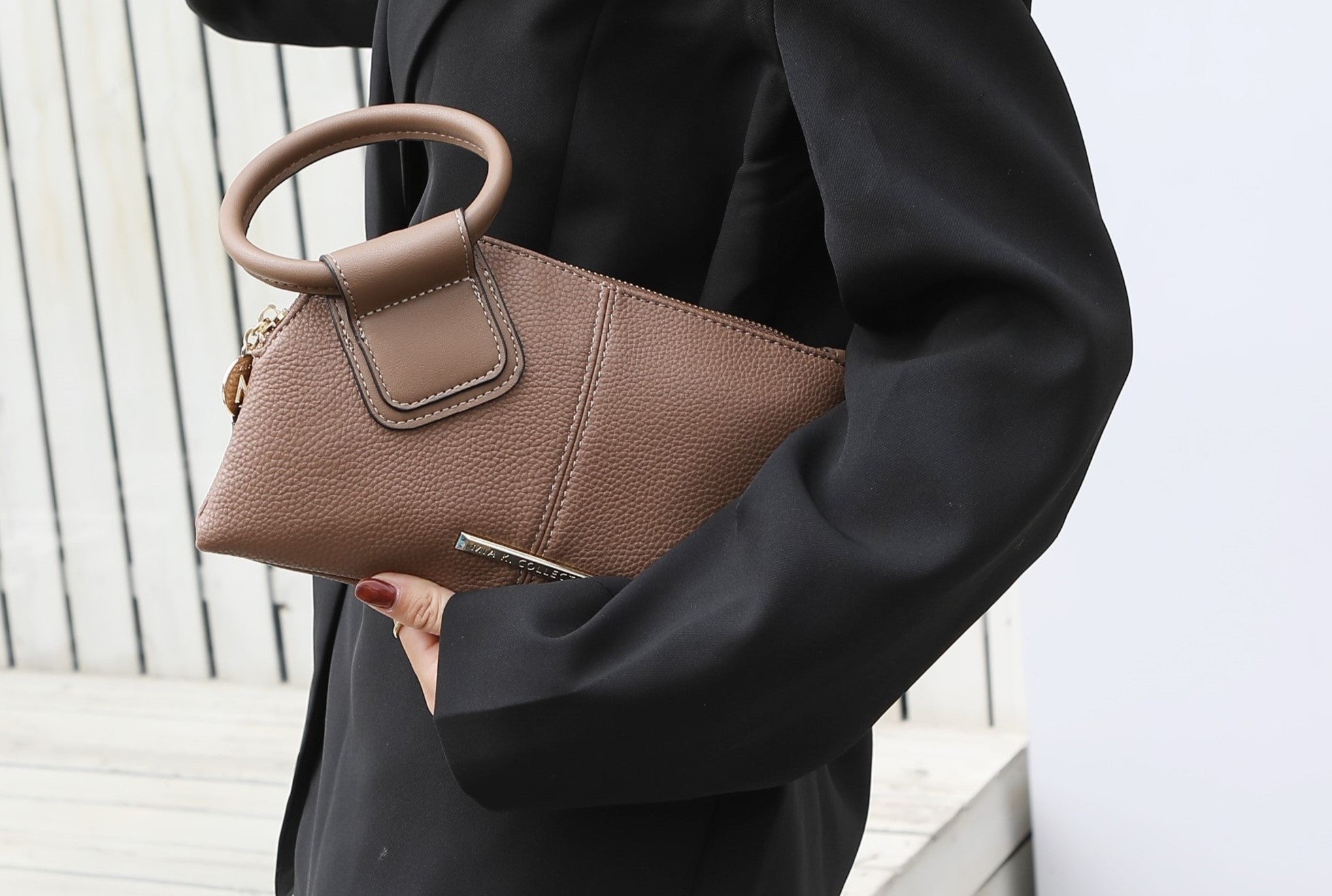 MKF Collection by Mia K. - Simone II Clutch/Wristlet