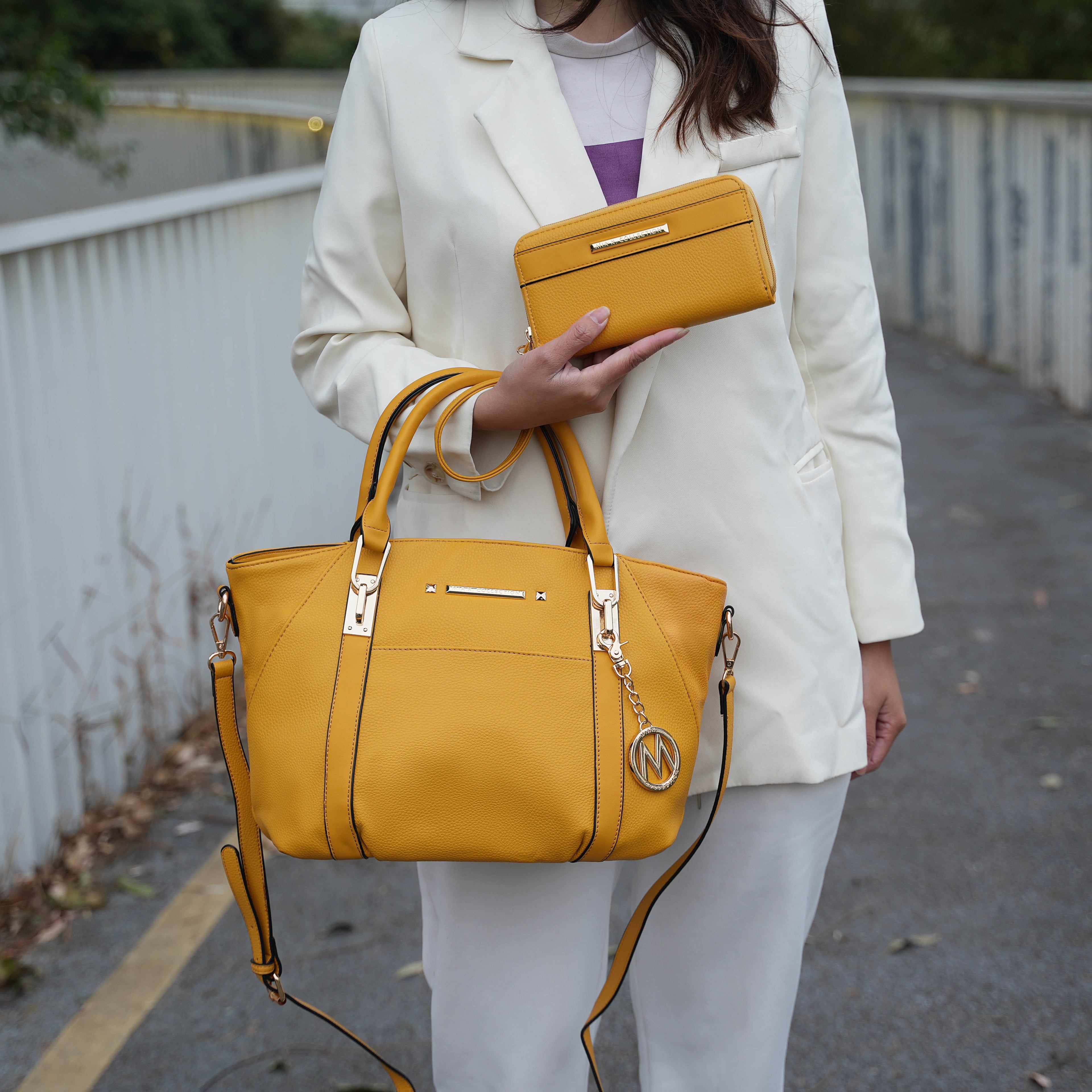 MKF Collection by Mia K. - Darielle Shoulder Bag and Set