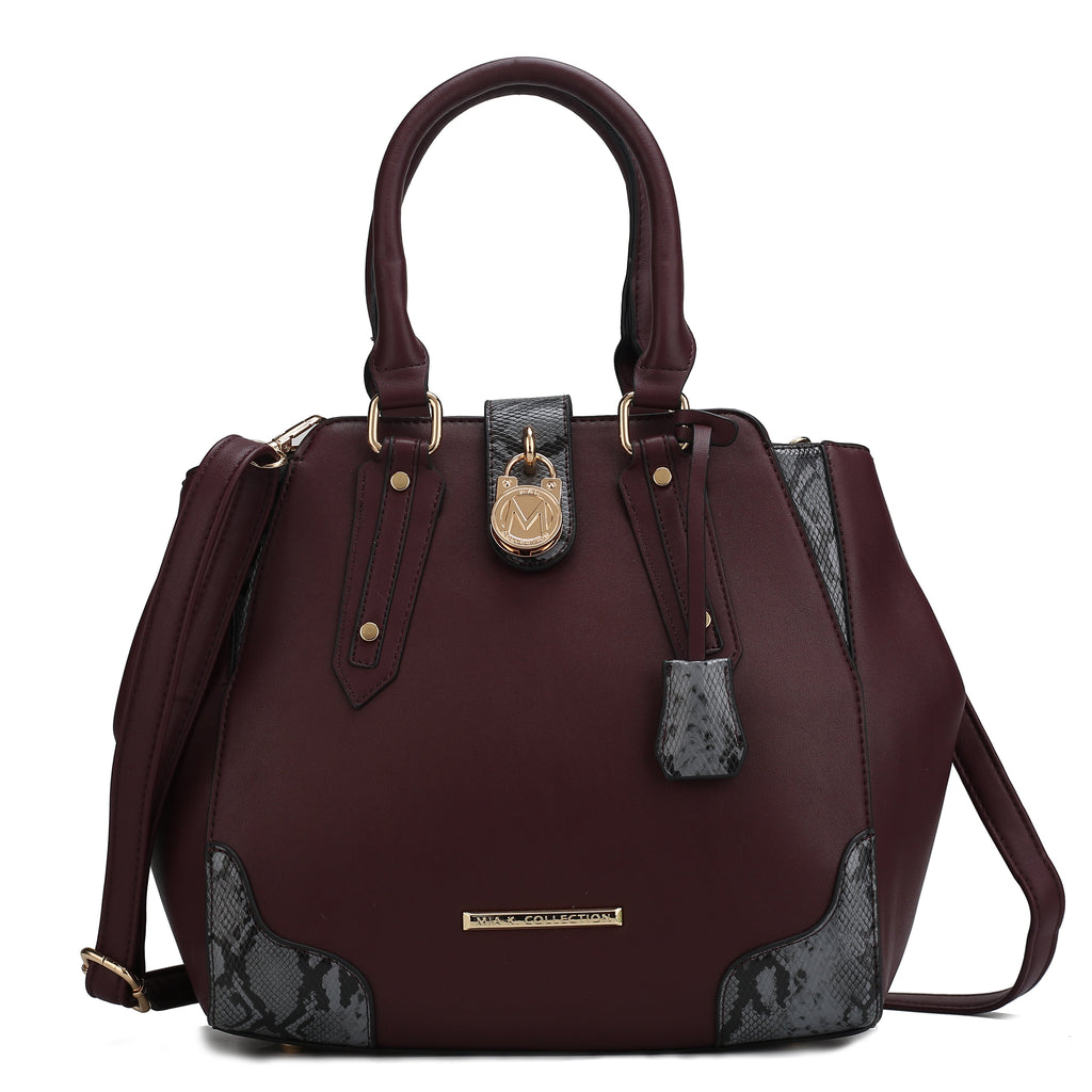 MKF Collection by Mia K. - Lorena Embossed Shoulder Bag