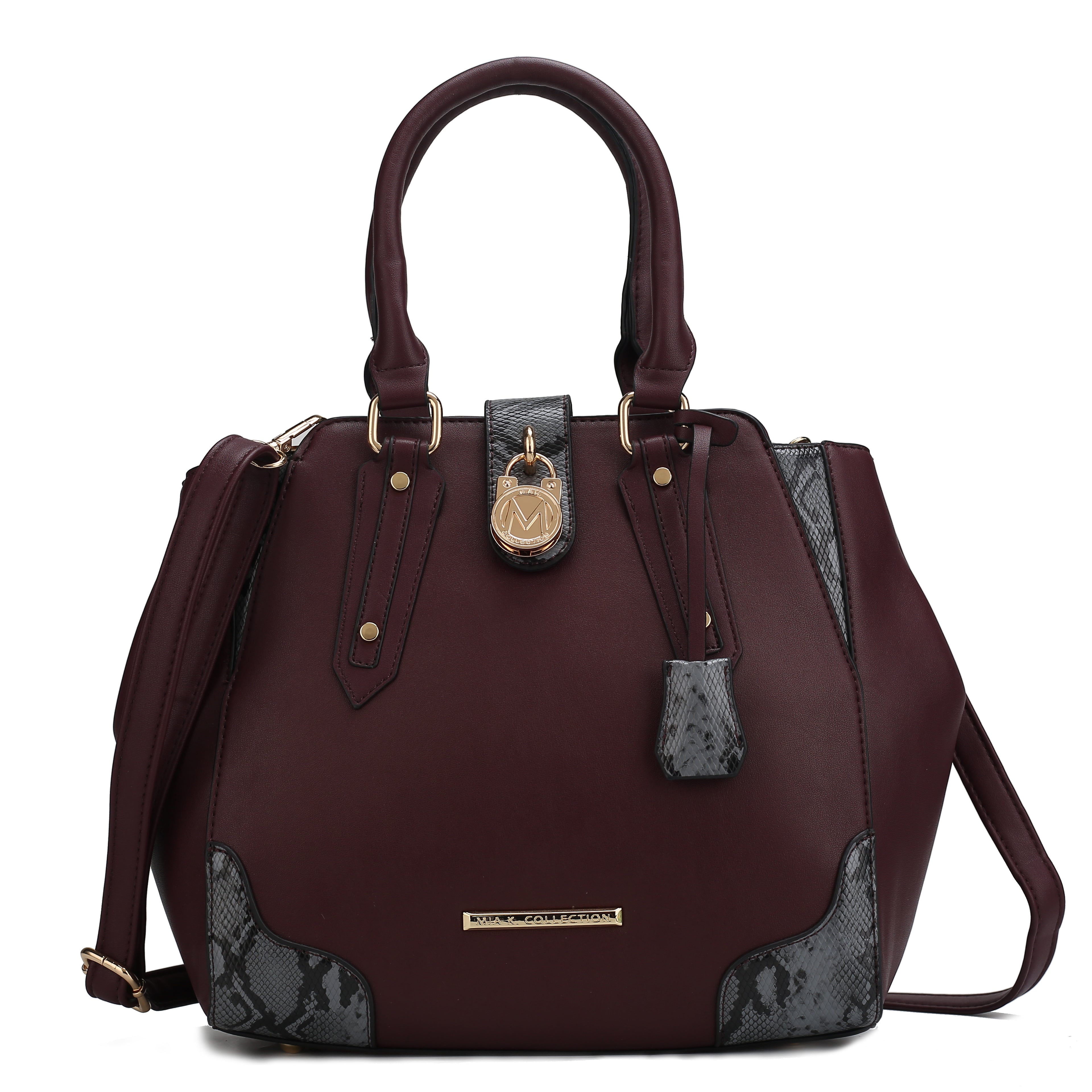 MKF Collection by Mia K. - Lorena Embossed Shoulder Bag