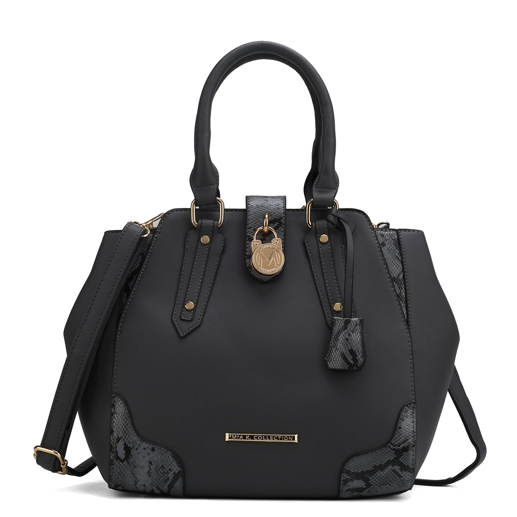 MKF Collection by Mia K. - Lorena Embossed Shoulder Bag