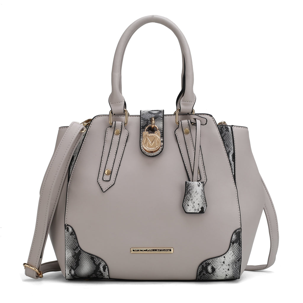 MKF Collection by Mia K. - Lorena Embossed Shoulder Bag