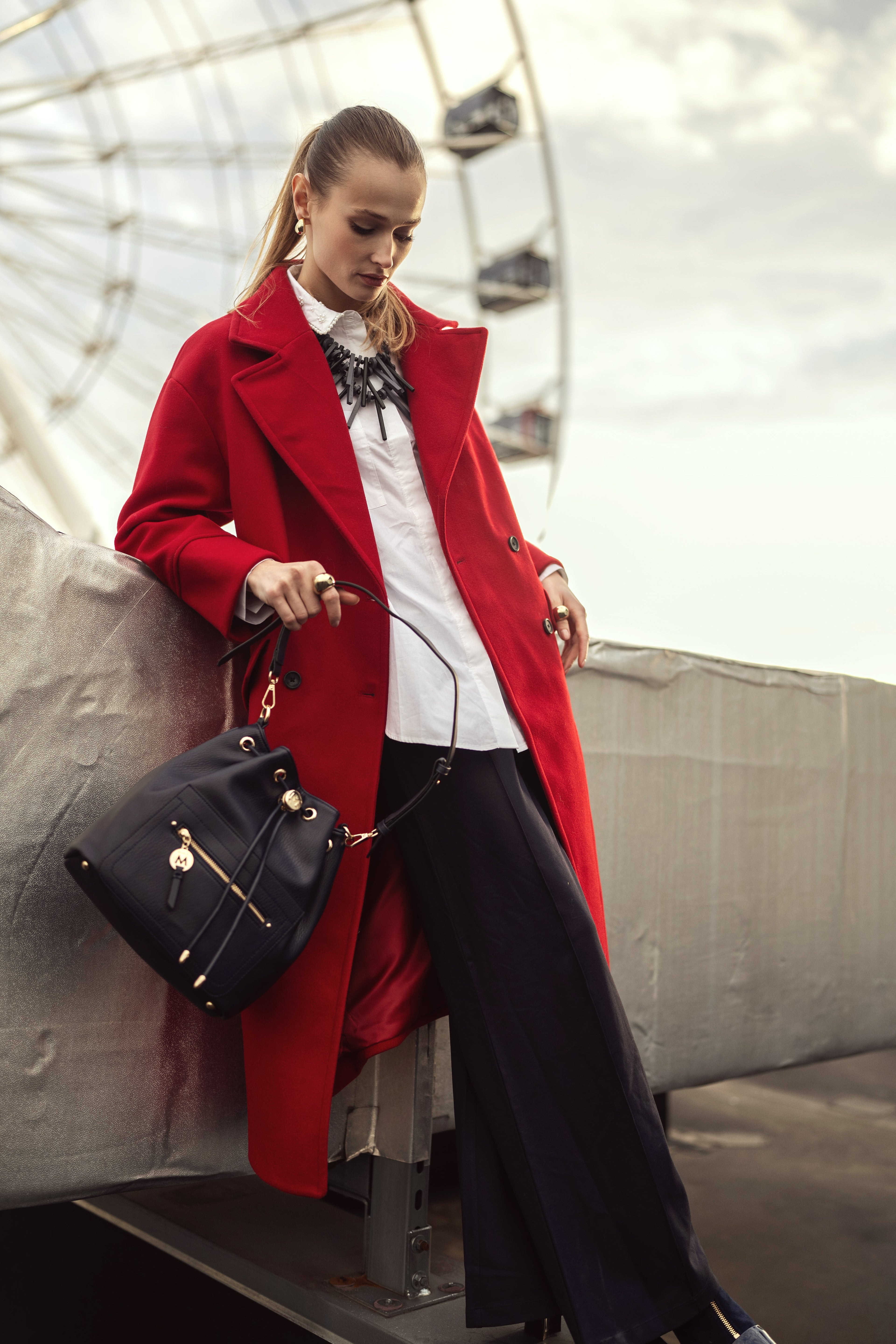 MKF Collection by Mia K. - Larissa Bucket Bag and Wallet Set