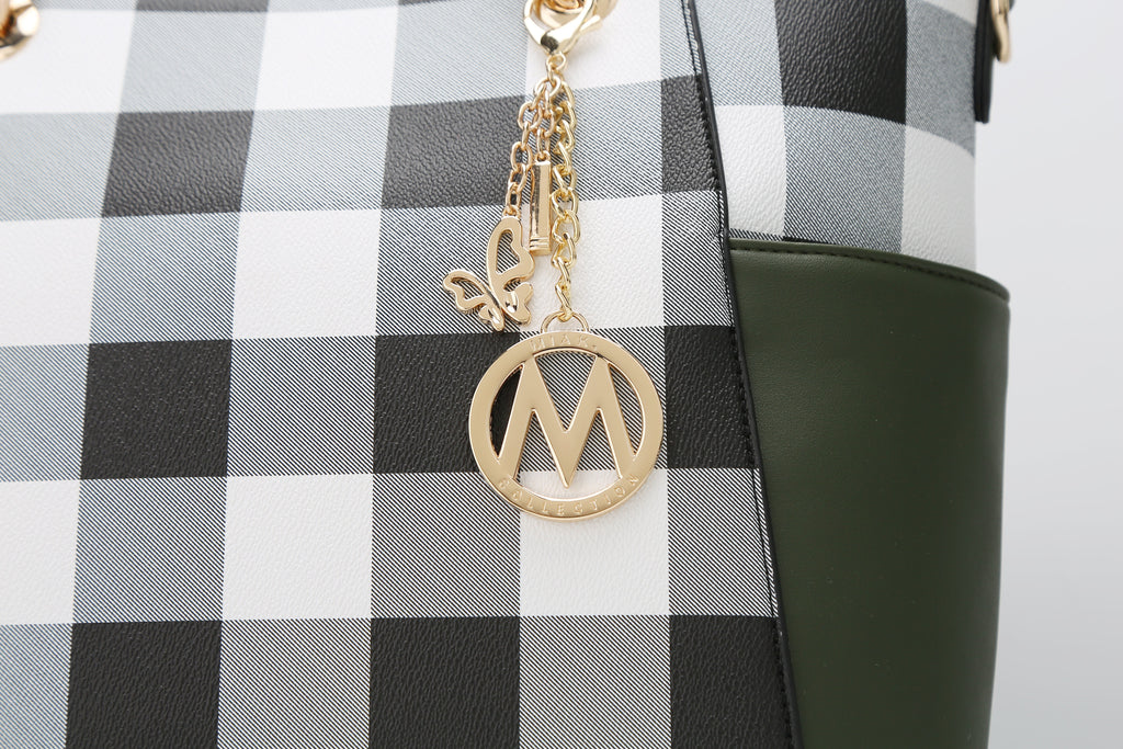 MKF Collection by Mia K. - Bonita Tote Bag and Wallet Set